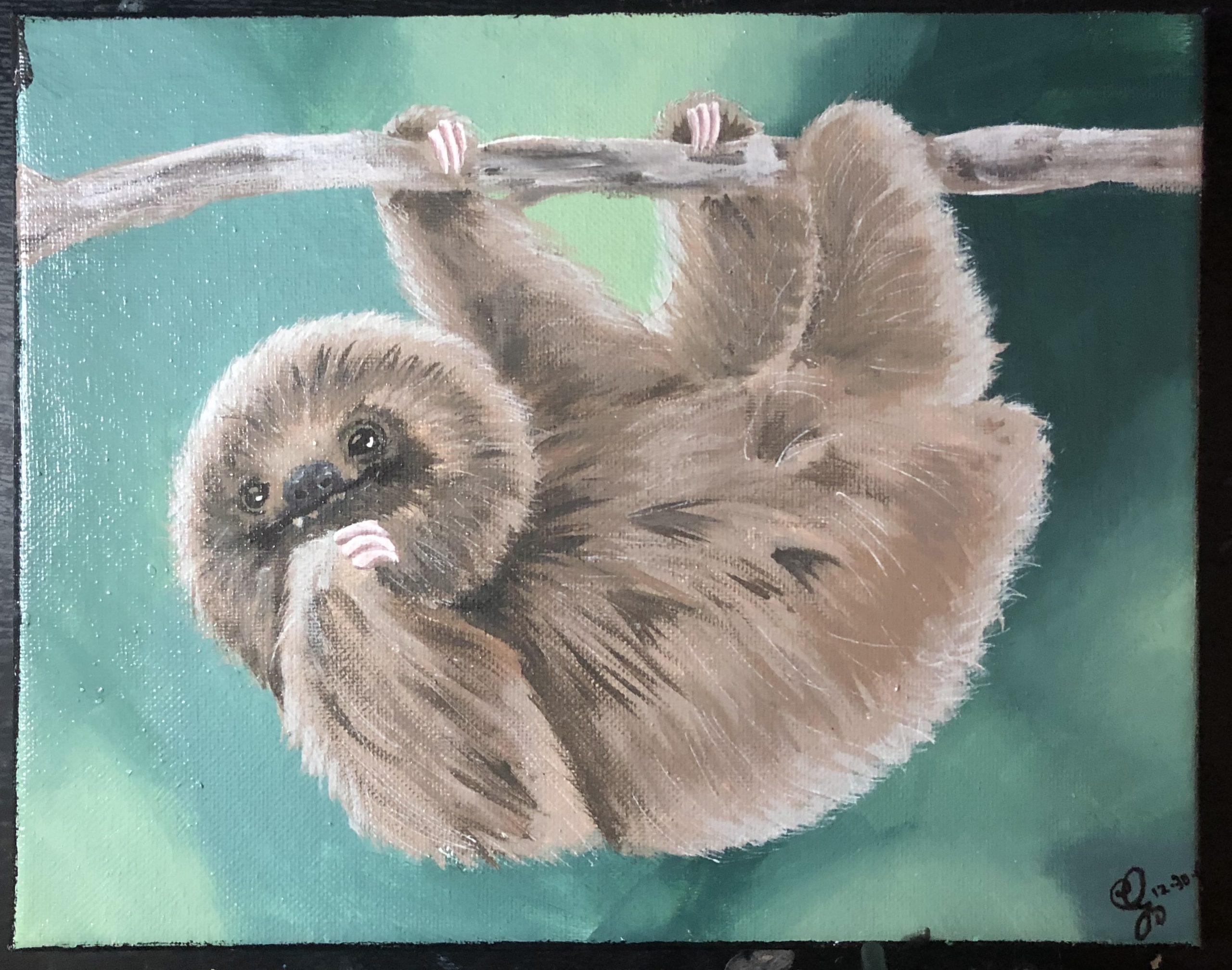 Second Sloth Painting