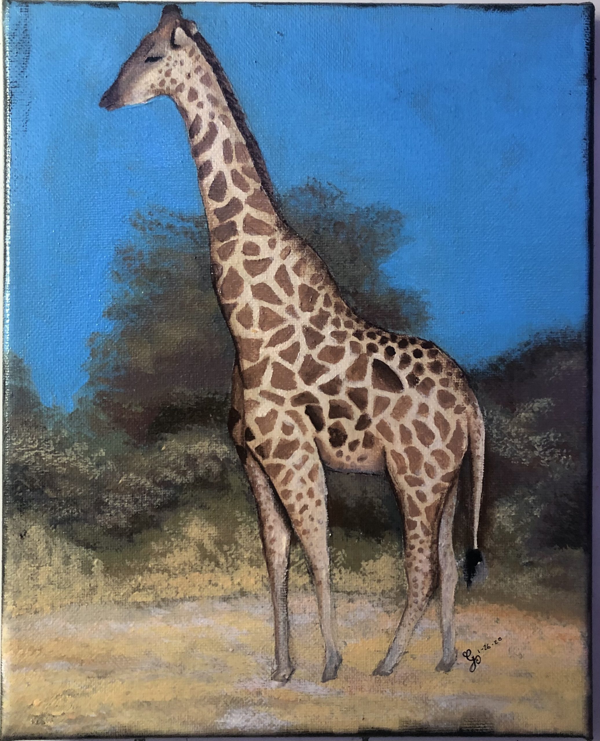 Giraffe Painting