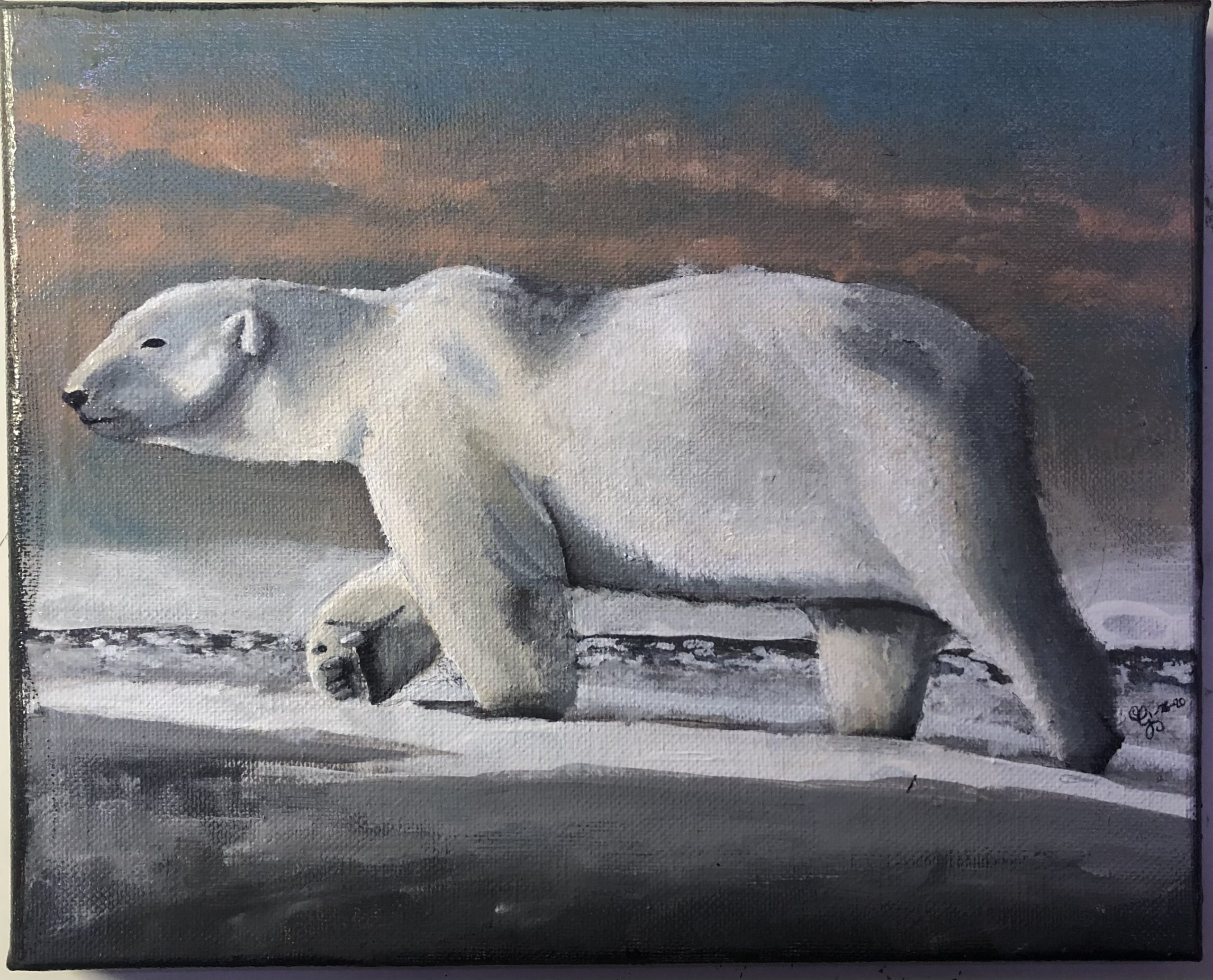 Polar Bear Painting